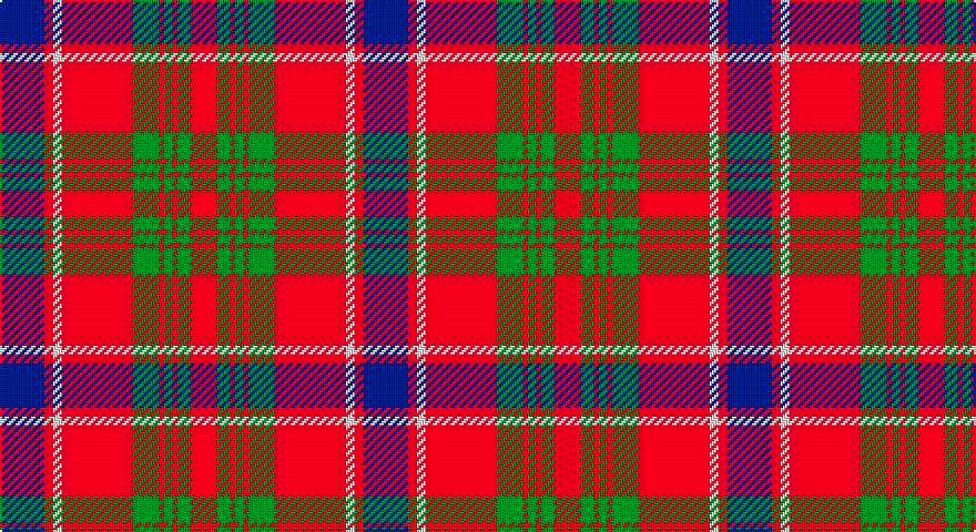 DB/20 R4 W4 R32 G12 R2 G4 R2 G6 R/12 tartan
