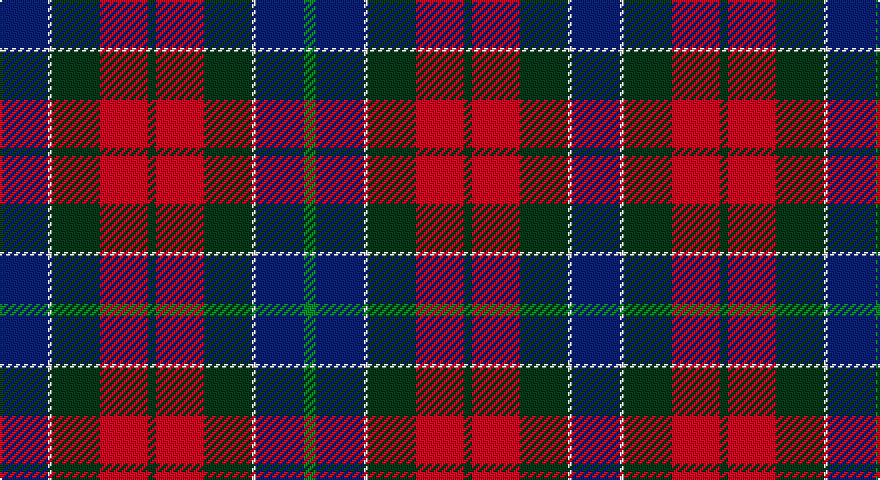 DB/24 W2 DG24 R24 DG4 R24 DG24 W2 DB24 G/6 tartan