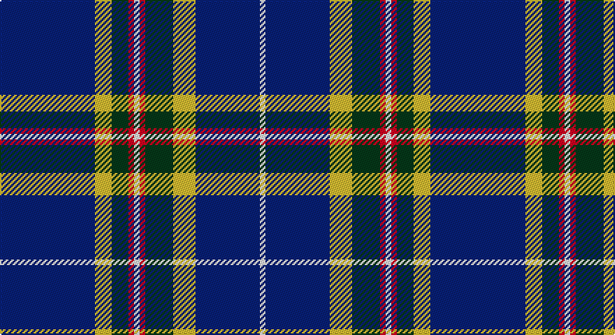 DB/68 LY12 DG12 R4 W4 R4 DG20 LY16 DB46 W/4 tartan