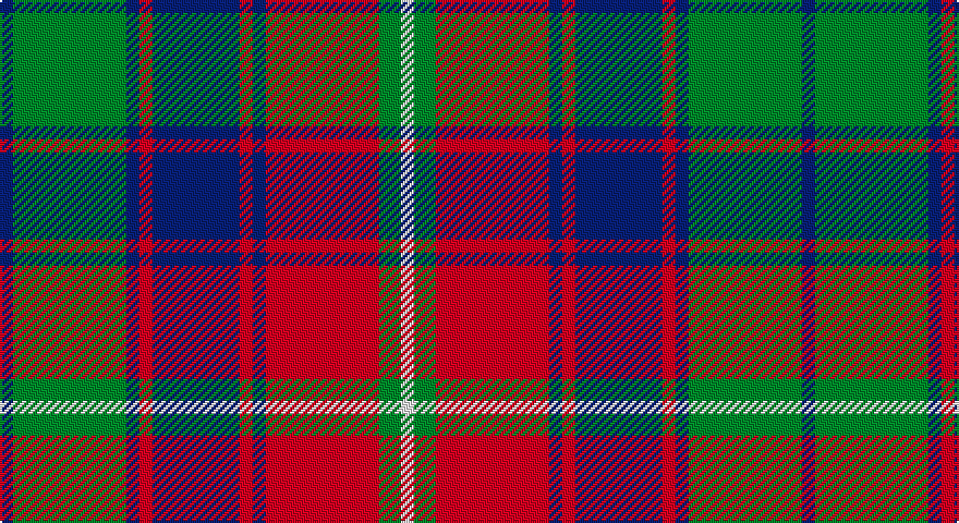 DB/6 G52 DB6 R6 DB40 R6 DB6 R52 G10 W/6 tartan