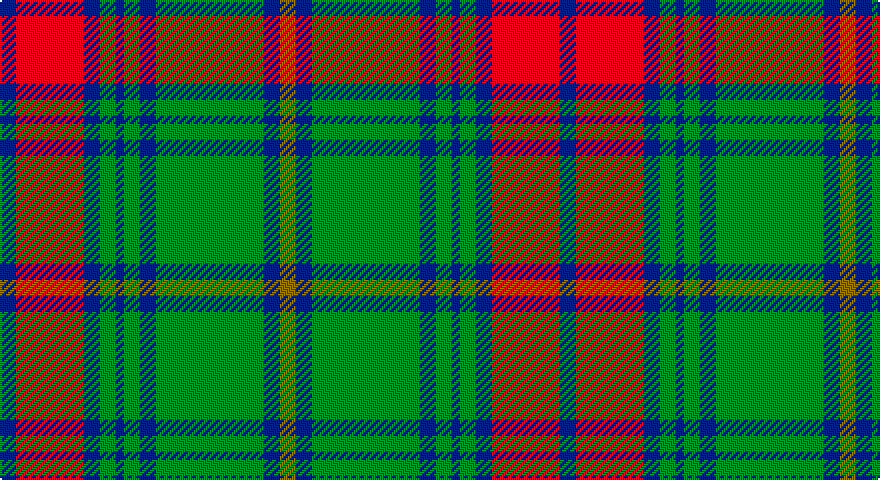 DB/8 R34 DB8 G8 DB4 G8 DB8 G54 DB8 Y/8 tartan