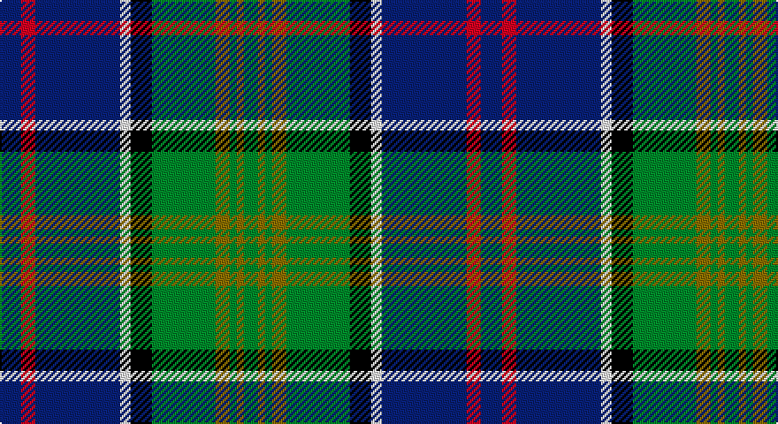 DB/12 R8 DB48 W6 K12 G36 Y8 G4 Y4 G/8 tartan