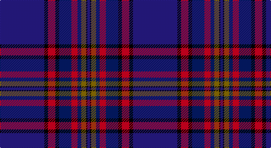 DBi/72 K6 R12 K6 DB20 R10 DB6 Y8 K2 DBi/4 tartan