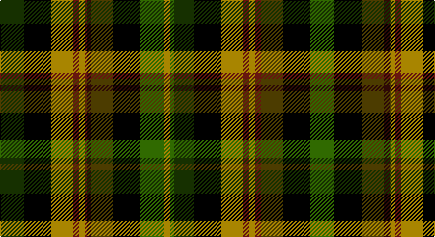 DG/24 K28 Y22 DR6 Y6 DR6 Y22 K28 DG24 Y/6 tartan