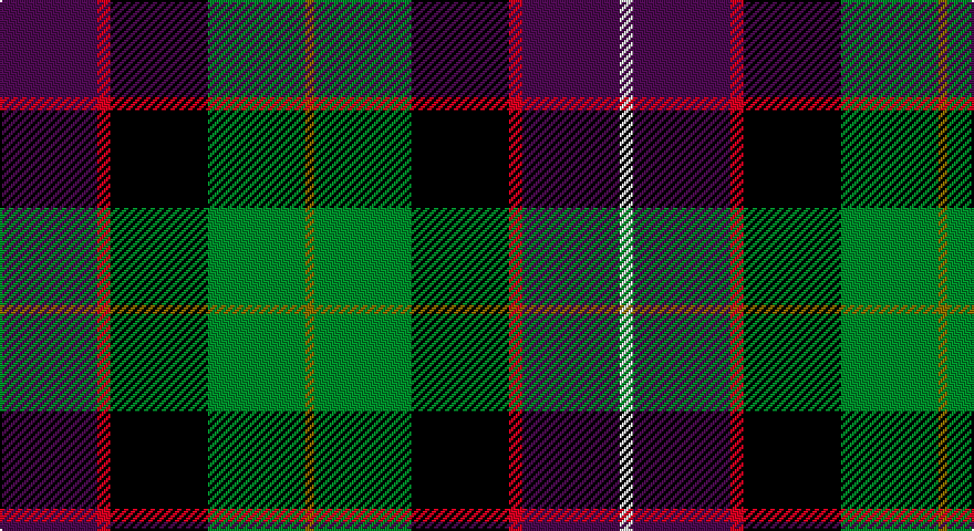 DP/44 R6 K44 G44 Y4 G44 K44 R6 DP44 W/6 tartan