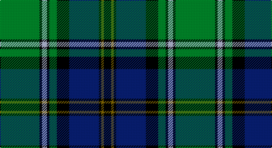 G/64 K4 LB8 K4 G12 K20 DB48 K4 Y4 K/12 tartan