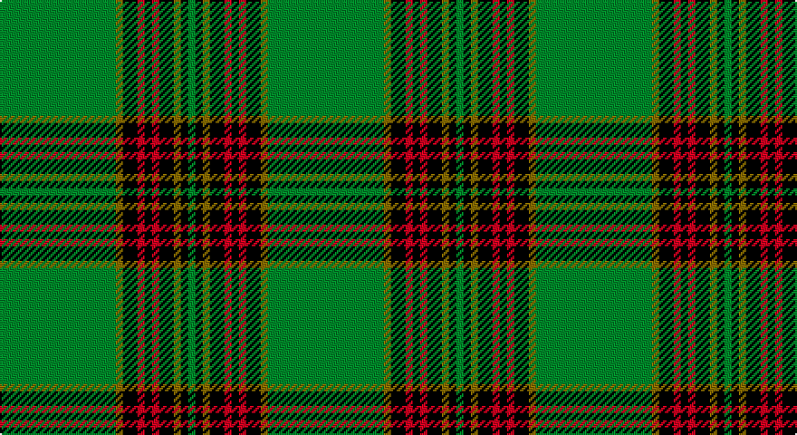 G/64 Y4 K8 R4 K4 R4 K8 Y4 K4 G/4 tartan