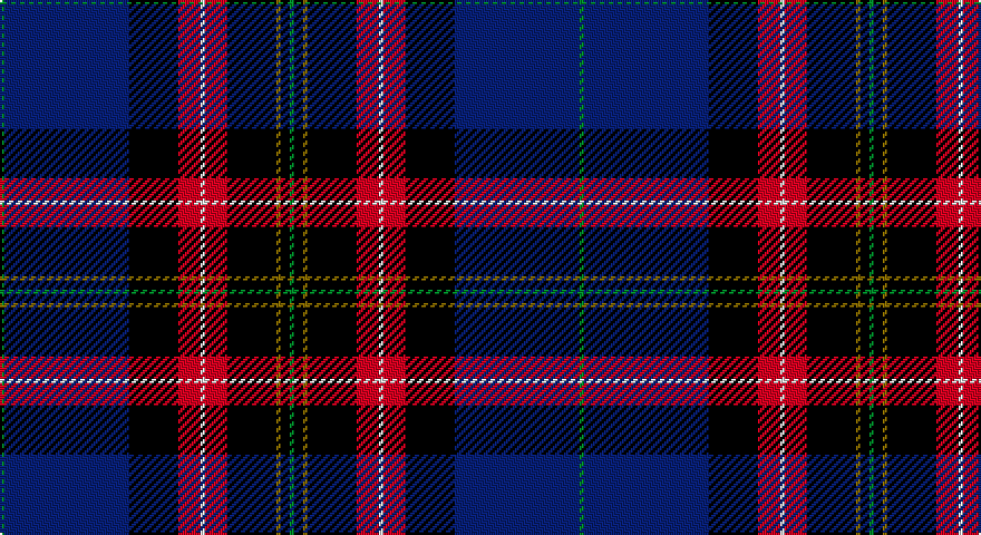G/2 DB56 K22 R10 W2 R10 K22 Y2 K4 G/2 tartan