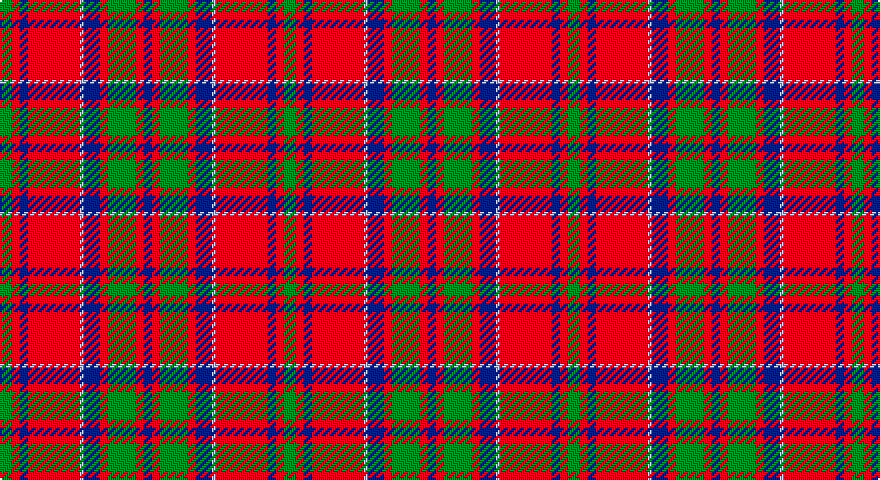 G/6 R4 DB4 R26 LB2 DB8 R4 G14 R4 DB/4 tartan