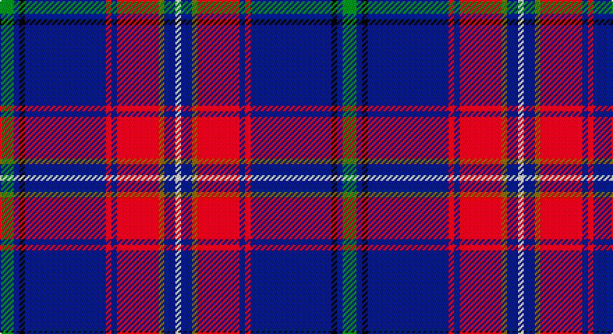G/10 DB4 K4 DB58 R4 DB4 R30 Y4 DB8 W/4 tartan