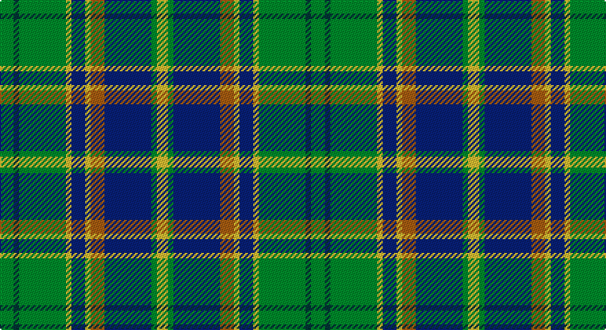 G/10 DT4 G34 LY4 DB10 LY4 O10 DB34 G4 LY/8 tartan