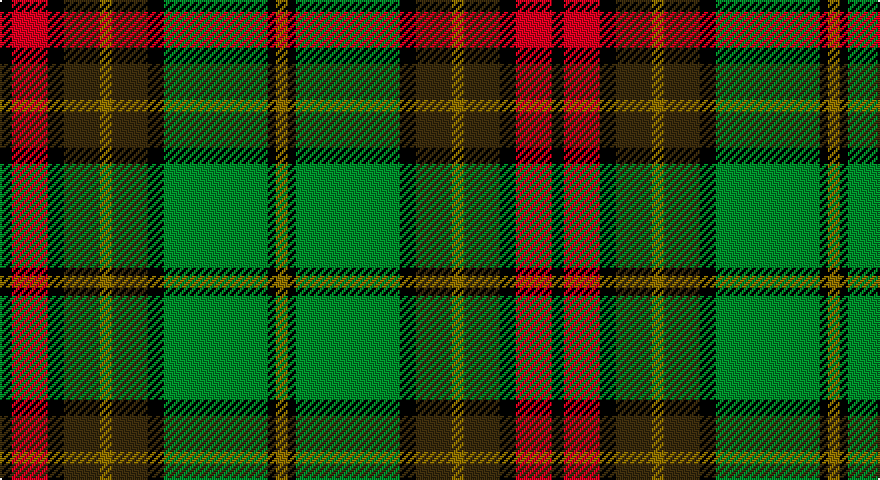 K/6 R18 K8 DY18 Y6 DY18 K8 G52 K4 Y/6 tartan