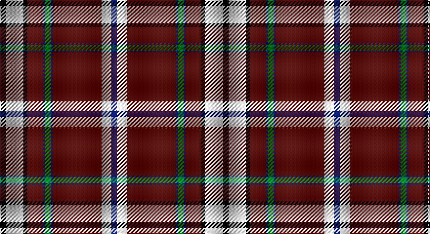 K/6 W18 K4 DR16 DB2 G6 DB2 DR50 W10 DB/6 tartan