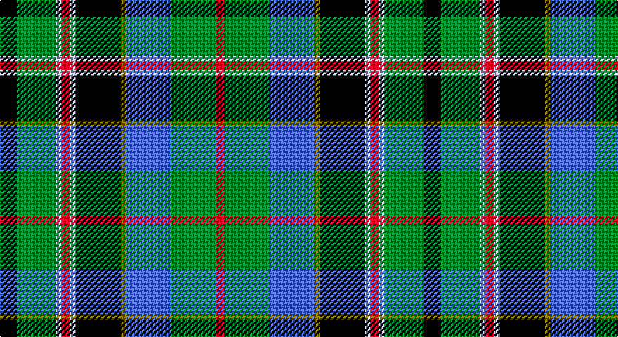 K/12 G28 LB4 R6 LB4 K32 Y4 B32 G32 R/6 tartan