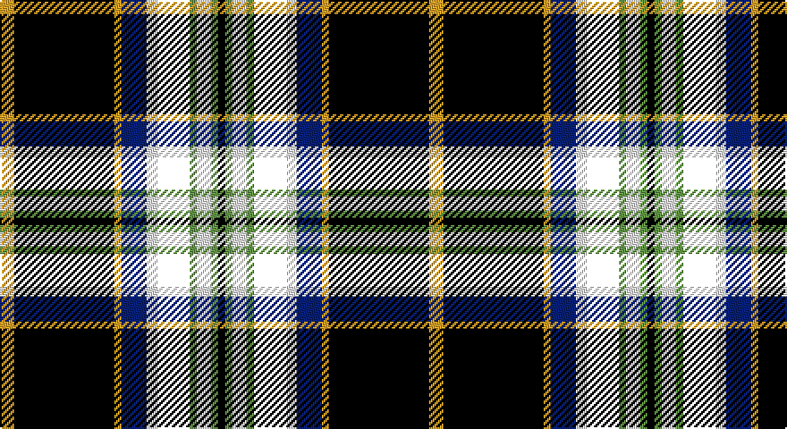 LO/8 K56 LO4 DB14 W6 K18 Y4 W8 Y4 K/4 tartan