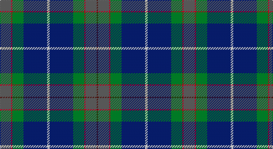 N/18 R2 G18 DB38 W4 DB38 G18 R2 N18 DR/2 tartan
