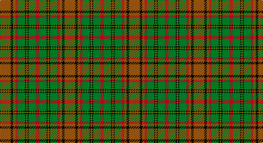 O/18 K4 O4 R4 G12 K2 Y2 K2 G12 R/6 tartan