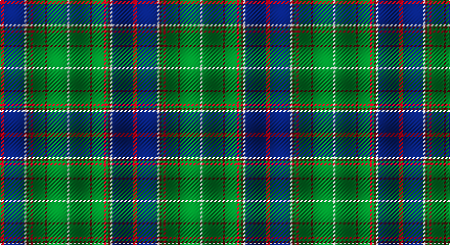 R/4 DB20 W2 DR2 G2 R2 G12 DR2 G20 W/2 tartan
