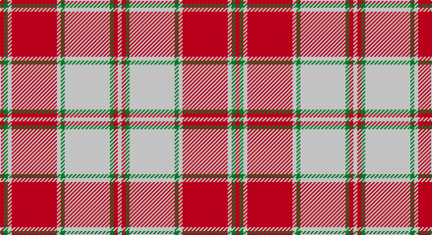 R/4 G4 W4 R46 W4 G4 W46 G4 R4 W/4 tartan
