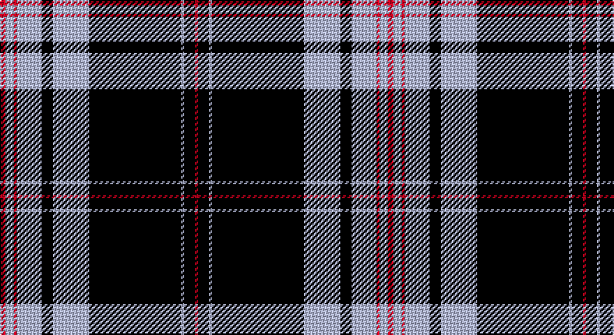 R/4 LB6 R2 LB18 K8 LB26 K66 LB2 K8 R/2 tartan