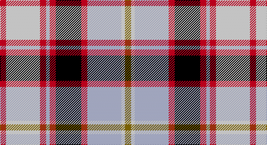 R/10 W56 R10 LB6 R10 K42 R10 LB56 W6 Y/10 tartan