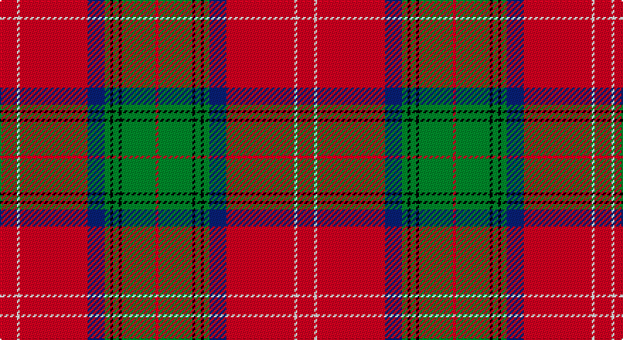 R/12 W2 R48 DB12 G4 K2 G4 K2 G24 R/2 tartan