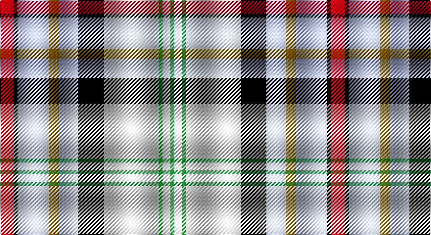 R/14 K4 LB32 Y10 LB20 K26 W56 G4 W8 G/4 tartan