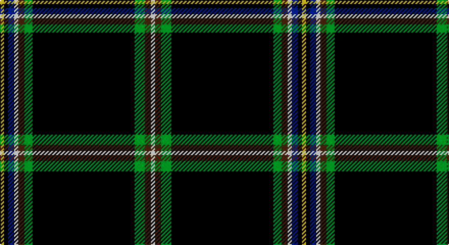 LY/4 K4 DB6 W4 DO6 G8 K100 G10 DO6 W/4 tartan