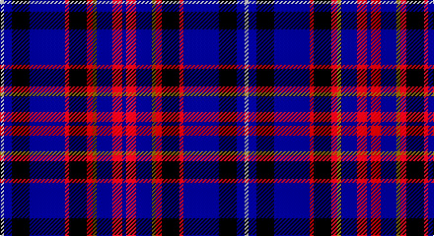 W/4 DBi8 K18 DB36 R4 K18 R6 Y4 DB16 R10 DB/4 tartan
