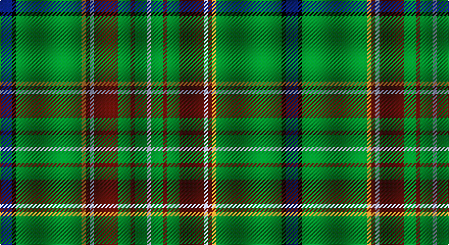 DB/12 K4 G64 LO4 DR4 LB4 DR24 G12 DR4 G12 LB/4 tartan