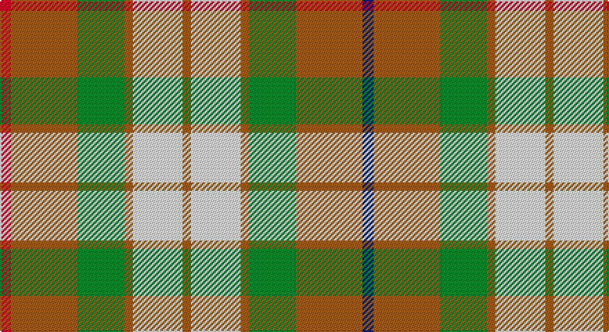 R/8 O48 G34 O6 W36 O6 W36 O6 G34 O48 DB/8 tartan