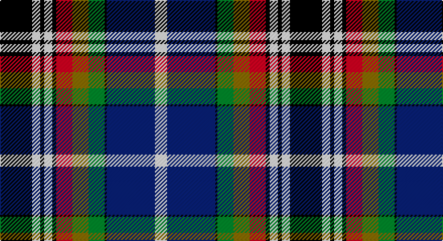 K/32 W8 K4 W8 K4 R16 Y16 G16 K2 DB48 W/12 tartan