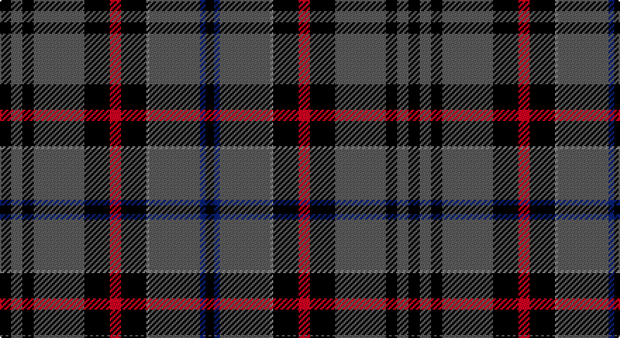 K/8 N8 K8 N36 K18 R8 K18 O2 N36 DB4 K/6 tartan