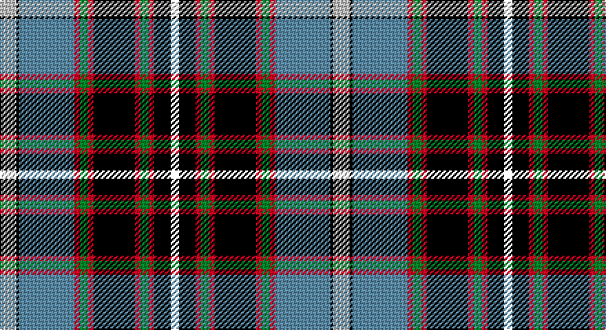 LB/12 K2 T40 R4 G6 R4 K30 R4 G6 R4 K12 K/6 tartan