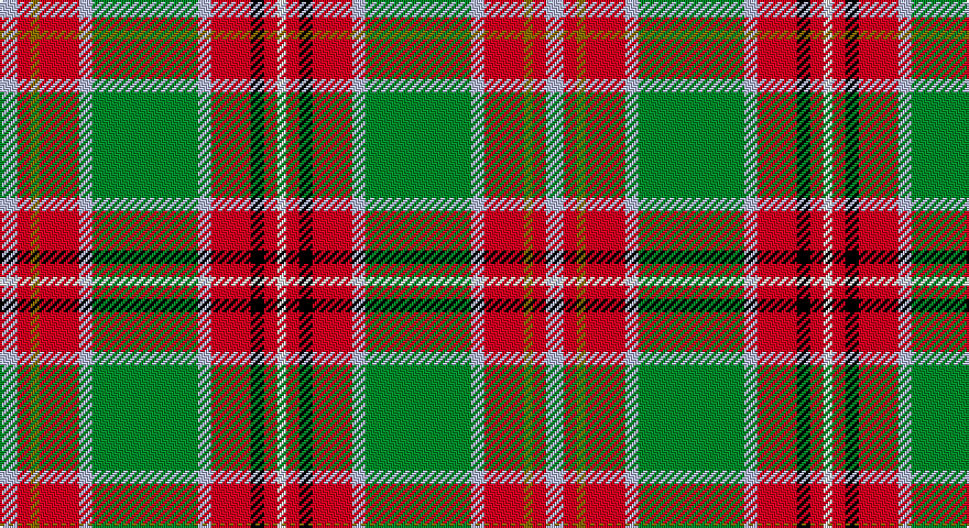 LB/8 R6 Y4 R18 LB6 G48 LB6 R18 K6 R6 W/4 tartan