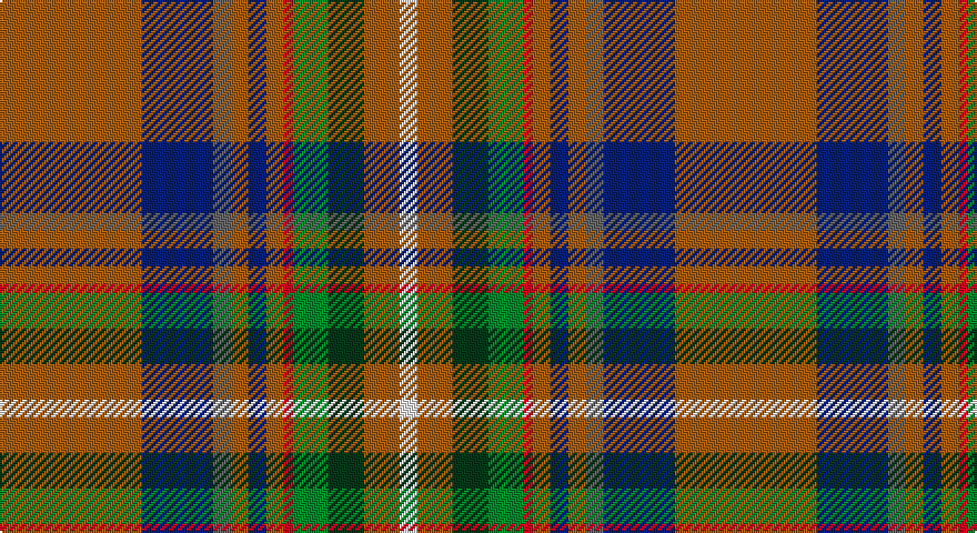 O/64 DB32 N8 O8 DB8 O8 R4 G16 DG16 O16 W/8 tartan
