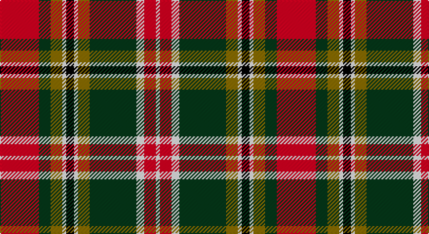 R/40 DG12 Y12 W4 K8 W4 Y12 DG48 W8 R12 W/4 tartan