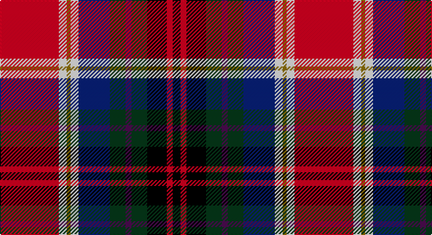 R/60 W8 Y4 W8 DB32 DG16 DP6 DG16 K20 R6 K/8 tartan