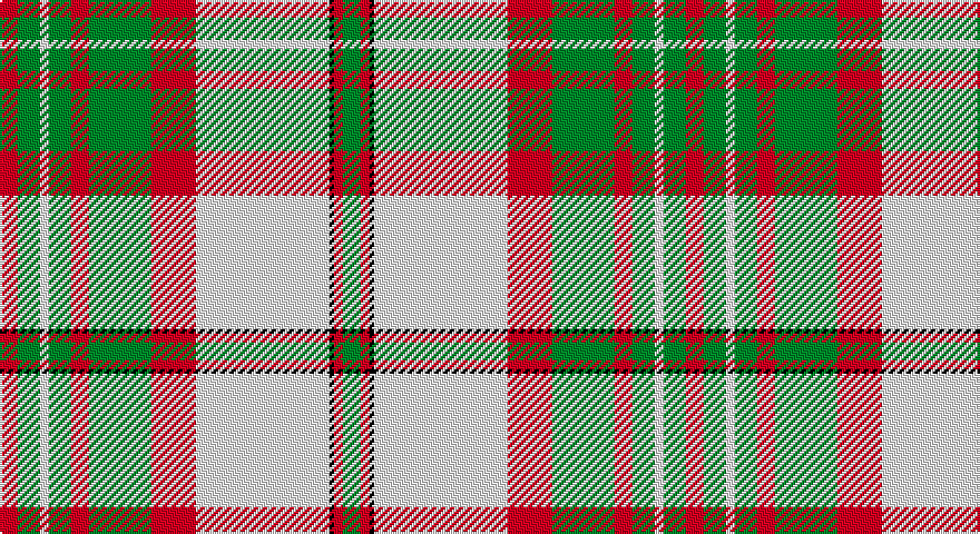 R/8 G10 W4 G10 R8 G28 R20 W60 K2 R4 G/8 tartan