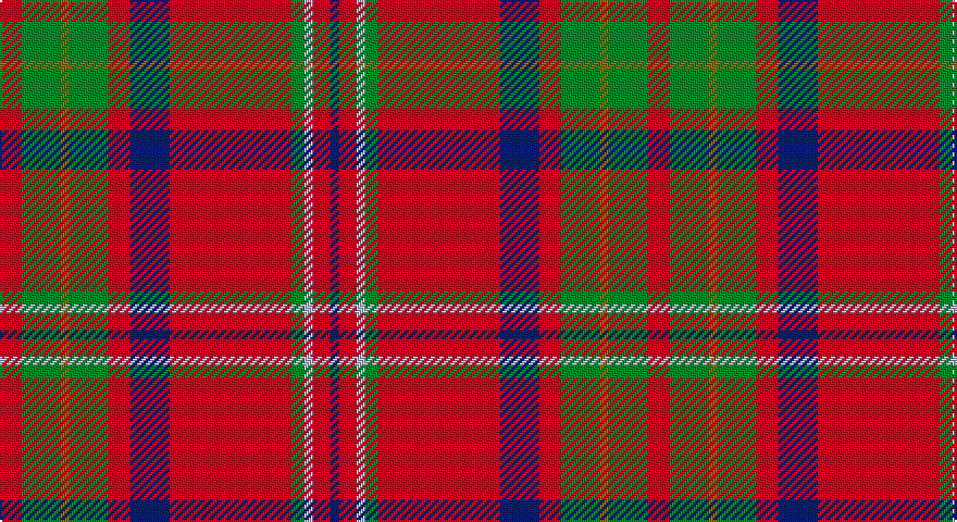 R/10 G18 Y4 G18 R10 DB18 R56 G6 LB4 R8 DB/4 tartan