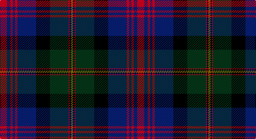 R/12 DB6 R4 DB4 R4 DB32 K24 DG32 R2 K2 Y/4 tartan