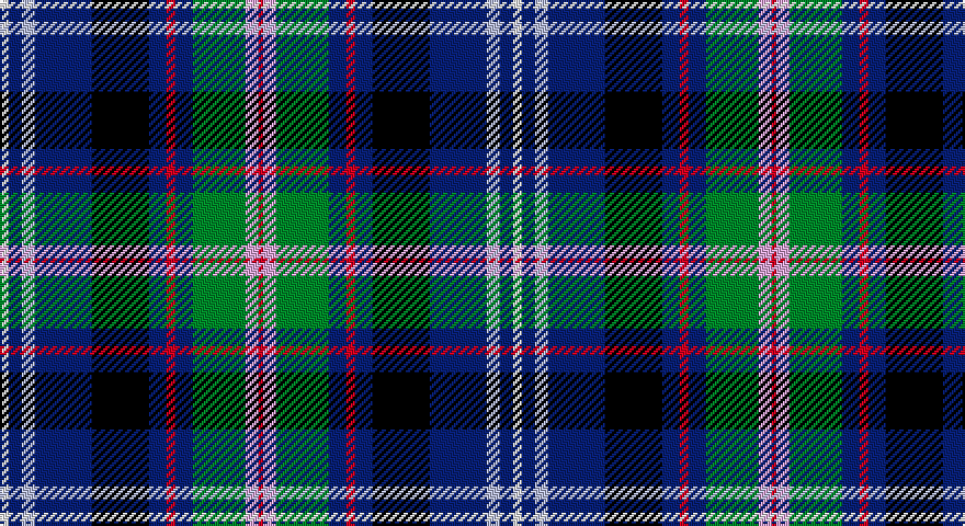 W/4 DB6 LB6 DB26 K26 DB8 R4 DB8 G24 LP6 R/2 tartan
