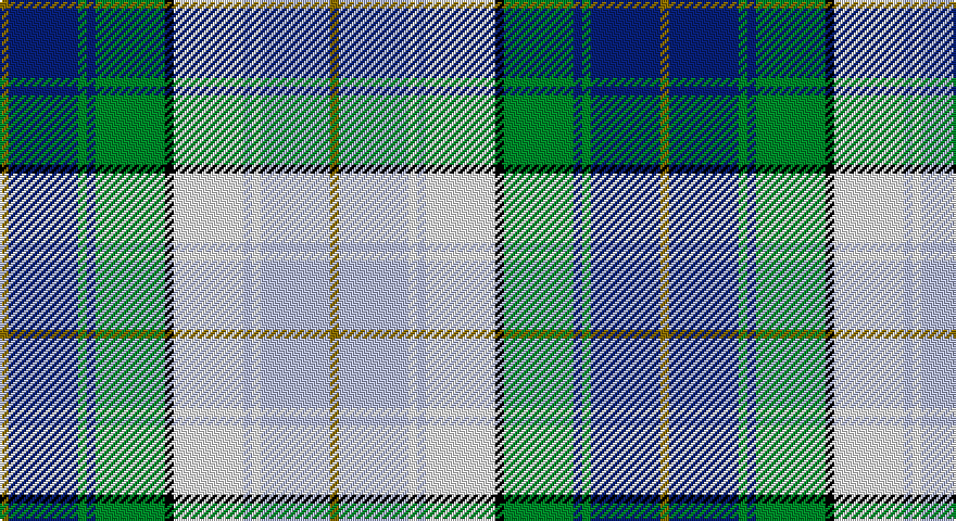 Y/4 DB32 G4 DB4 G32 K4 W32 LB4 W4 LB32 Y/4 tartan