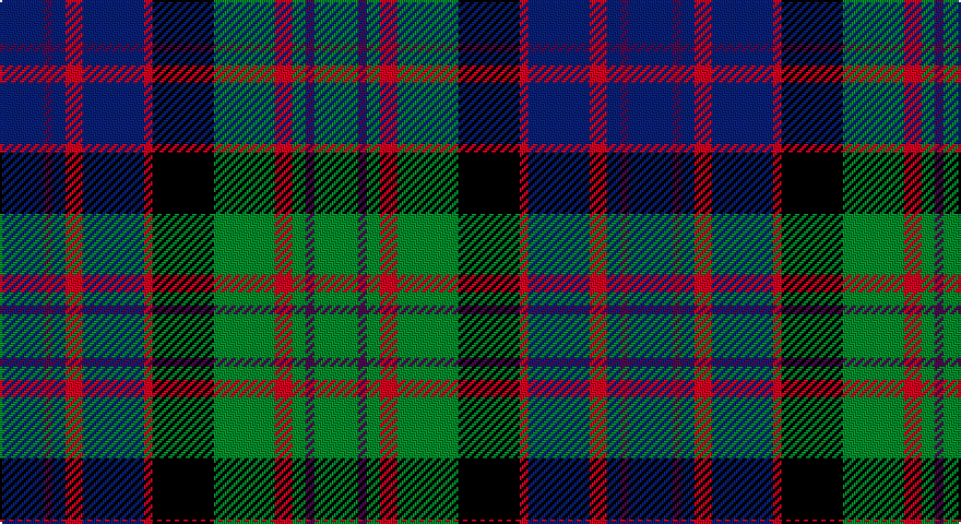 DB/20 DP4 DB6 R8 DB28 R4 K28 G28 R8 G6 DP4 G/20 tartan