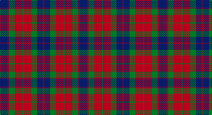 DB/16 R1 DB1 R1 G12 R16 G2 R16 G12 DB12 R1 DB/1 tartan