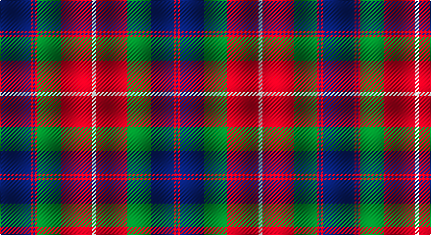 DB/32 R2 DB2 R2 G24 R32 W4 R32 G24 DB24 R2 DB/2 tartan