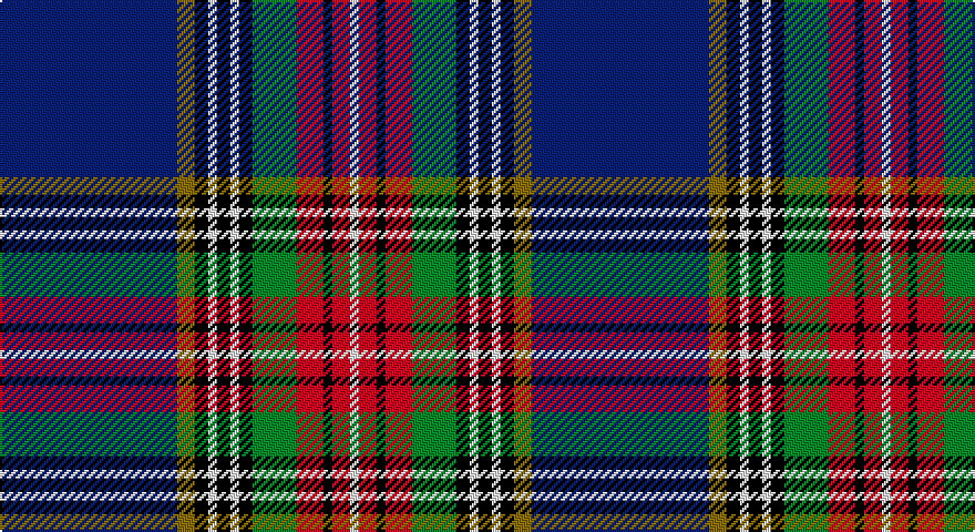 DB/80 Y8 K6 W4 K6 W4 K6 G20 R12 K4 R8 W/4 tartan