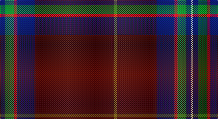 DB/10 G18 R6 DB36 DR160 Y6 DR80 DB36 R6 G18 DB10 W/4 tartan