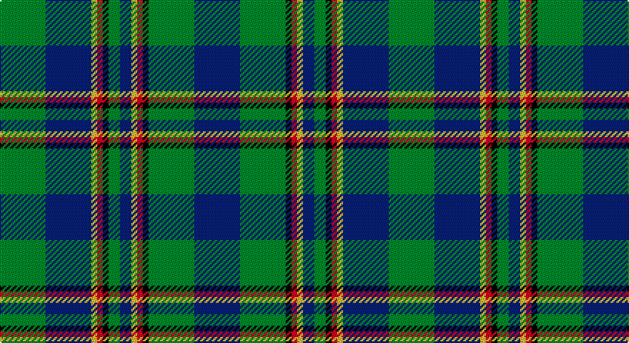 G/32 DB32 LY4 R4 K4 G8 DB8 LY4 R4 K4 G32 DB/32 tartan
