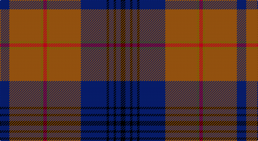 DB/16 O54 Y4 R6 Y4 O54 DB44 K4 DB8 K4 DB8 K/8 tartan